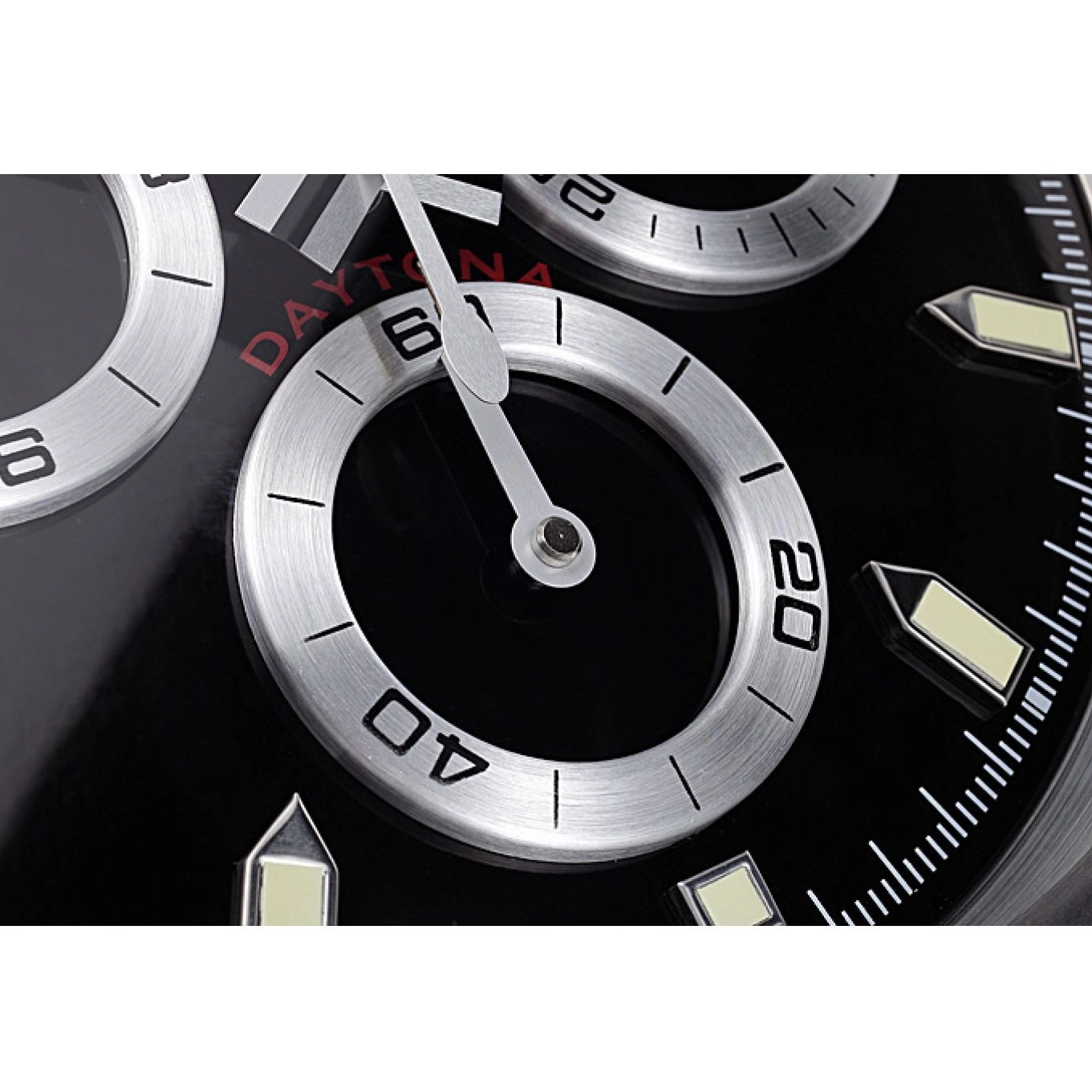 Rolex aaa copy Cosmograph Wall Clock Silver-Black Rolex Daytona 621909 0707